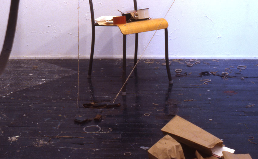 photo of chair in gallery