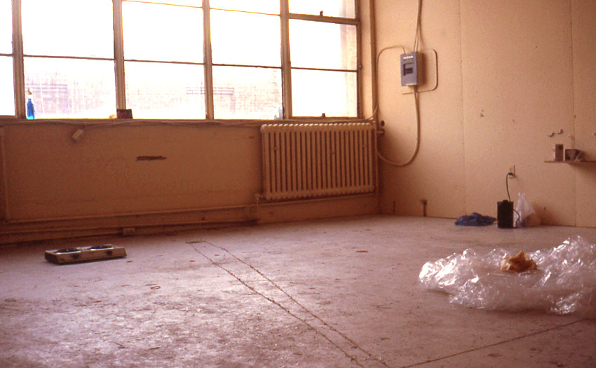 inside of studio space