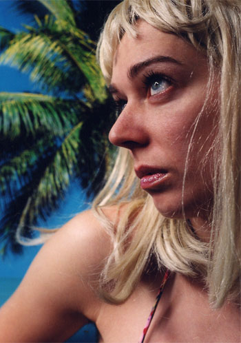 image of me in blond wig