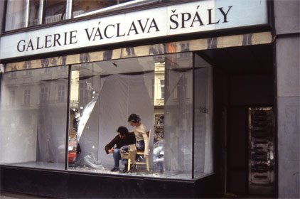 man untaping me from chair